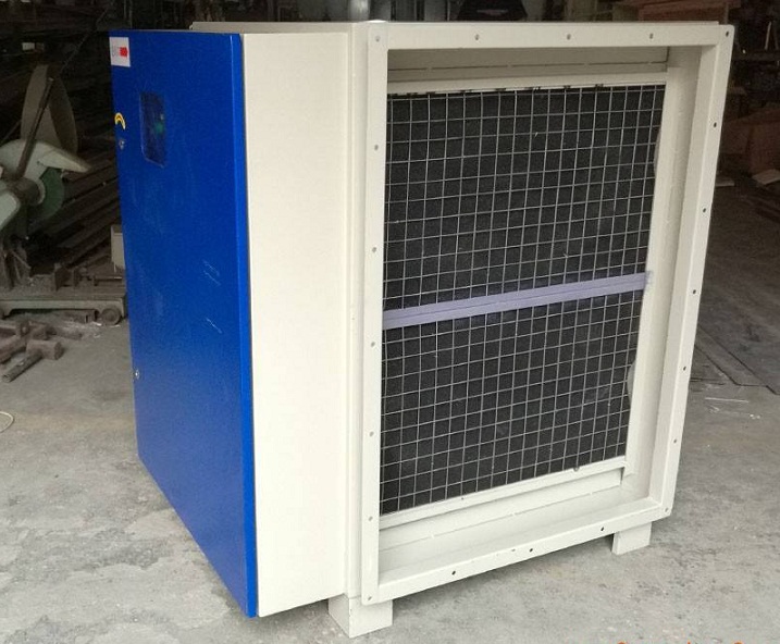 光解廢氣處理設備處理擠塑機廢氣效果