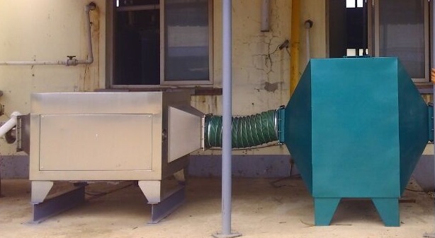 活性炭吸附法 可使用吸附能力較強的活性炭類物質，吸附有機廢氣中的有害物質，此種方法凈化率較高，且對設備的投資較小；