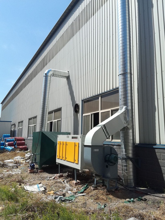 皮革廠臭味去除，動物皮毛蛋白質熟化臭味凈化方案方法，溶媒吸附等離子凈化設備