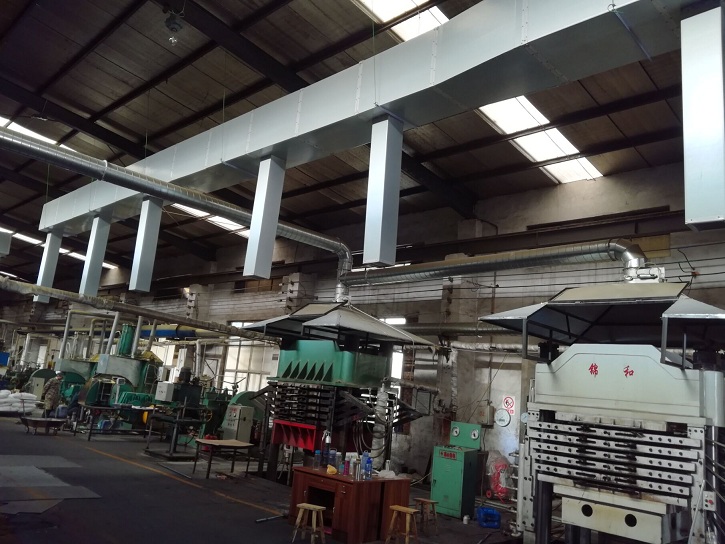 比較大的工廠怎么降溫？長距離管道送風系統設計