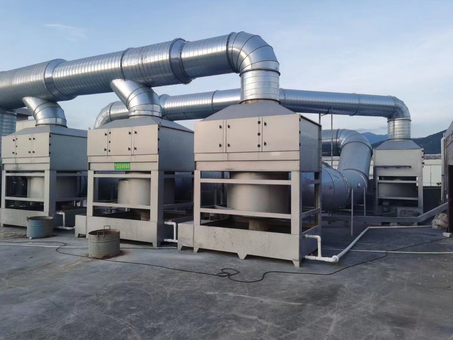 涂裝工業廢氣污染凈化工藝