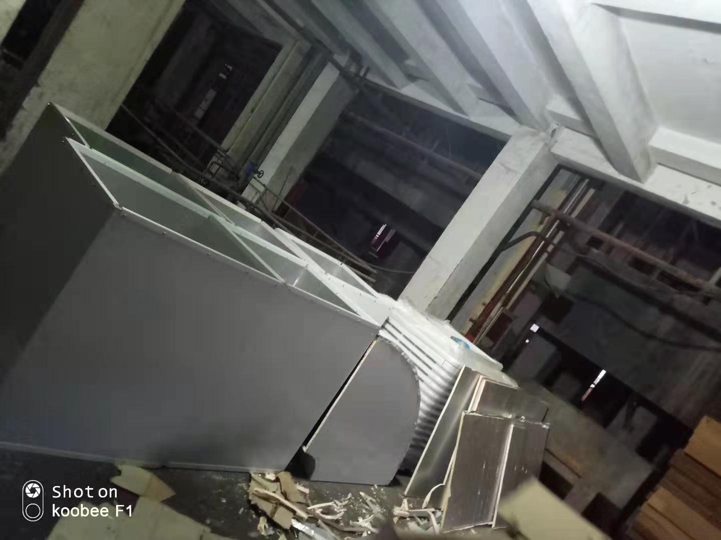 裝配車間、鋼筋加工棚廠房車間降溫系統設計安裝